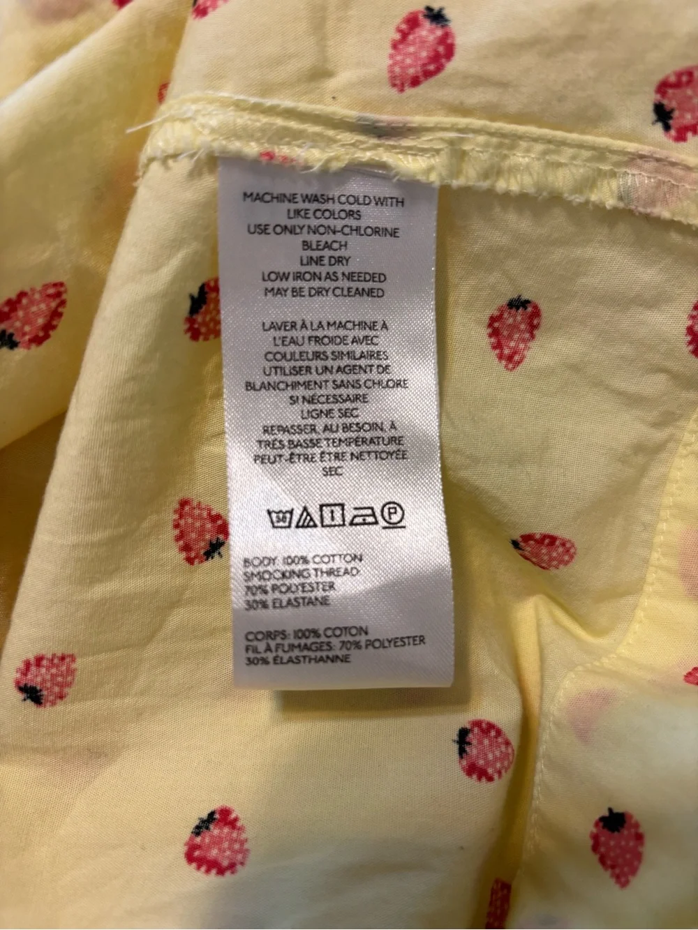 Free People soft yellow